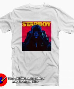 The Weeknd Starboy Album Cover Unisex T shirt On Sale 2