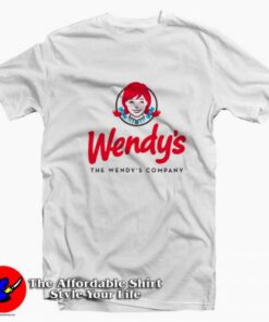 The Wendys Company Fast Food Restaurant T shirt On Sale 2