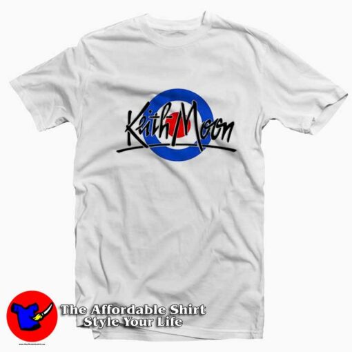 The Who Mod Logo Keith Moon Unisex T-shirt On Sale