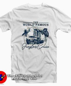 The World Famous Jungle Cruise Illustration T shirt On Sale 1