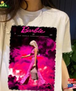 The World Forever Change Barbie 2023 Shirt Vs Oppenheimer Cillian Murphy Margot Robbie Sweatshirt Hoodie 2 The World Forever Change Barbie 2023 Shirt Vs Oppenheimer Cillian Murphy Margot Robbie Sweatshirt Hoodie 3