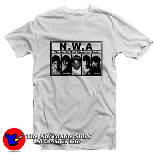 The World Most Dangerous Group NWA T-Shirt On Sale