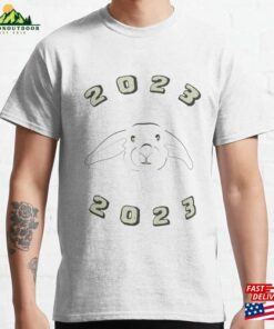 The Year Of Rabbit 2023 Classic T-Shirt Unisex Hoodie