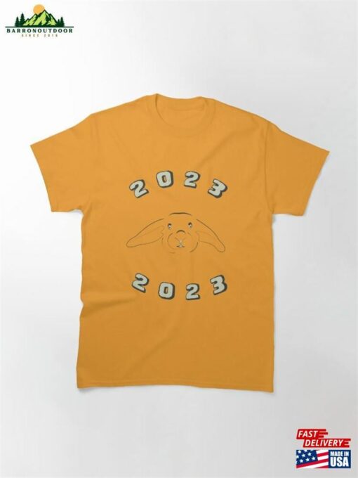 The Year Of Rabbit 2023 Classic T-Shirt Unisex Hoodie