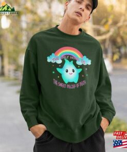 There’s No Sunshine Only Darkness Rainbow Shirt Luna Star The Hope Is Sweet Relief Of Death Hoodie Unisex