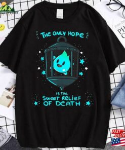There’s No Sunshine Only Darkness Shirt Luna Star The Hope Is Sweet Relief Of Death Hoodie Sweatshirt