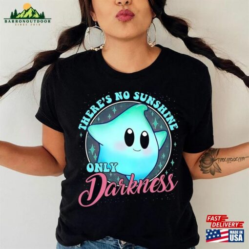 There’s No Sunshine Only Darkness Shirt Super Mario T-Shirt Classic