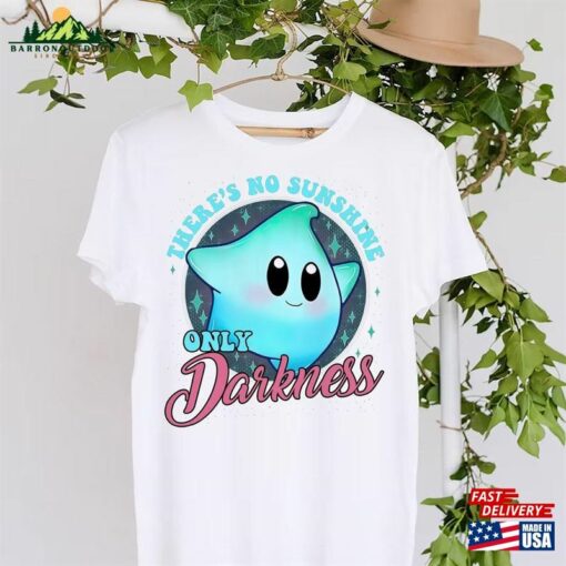 There’s No Sunshine Only Darkness Shirt Super Mario T-Shirt Classic