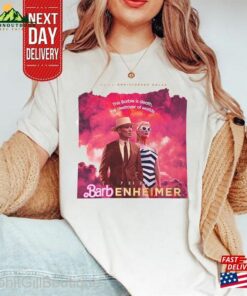 This Barbie Destroye The World Barbenheimer 72123 Shirt Oppenheimer Cillian Murphy Margot Robbie T-Shirt Hoodie