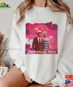 This Barbie Destroye The World Barbenheimer 72123 Shirt Oppenheimer Cillian Murphy Margot Robbie Unisex Classic