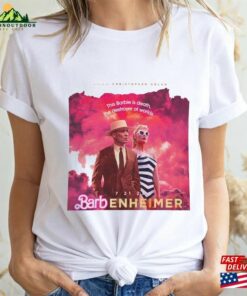 This Barbie Destroye The World Barbenheimer 72123 Shirt Oppenheimer Cillian Murphy Margot Robbie Unisex Classic 2 This Barbie Destroye The World Barbenheimer 72123 Shirt Oppenheimer Cillian Murphy Margot Robbie Unisex Classic 3