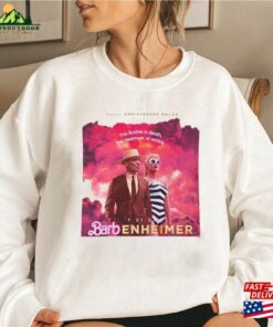 This Barbie Destroye The World Barbenheimer Shirt Openheimer Cillian Murphy Margot Robbie T-Shirt Hoodie Classic