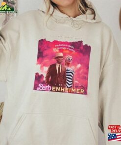This Barbie Destroye The World Barbenheimer Shirt Openheimer Cillian Murphy Margot Robbie T-Shirt Hoodie Classic 2 This Barbie Destroye The World Barbenheimer Shirt Openheimer Cillian Murphy Margot Robbie T Shirt Hoodie Classic 3