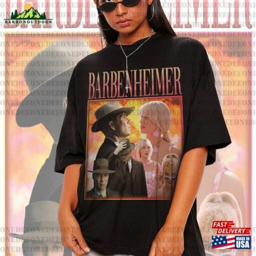 This Barbie Destroye The World Barbenheimer Shirt Oppenheimer Classic T-Shirt