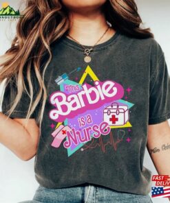 This Barbie Is A Nurse T-Shirt Rn Shirt Oppenheimer 2023 Movie Tee Classic Hoodie