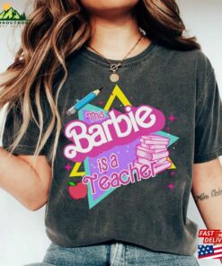 This Barbie Is A Teacher T-Shirt Pink Shirt Oppenheimer 2023 Movie Tee Sweatshirt This Barbie Is A Teacher T-Shirt Pink Shirt Oppenheimer 2023 Movie Tee Sweatshirt