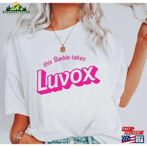 This Barbie Takes Luvox Shirt Party Sweatshirt Classic