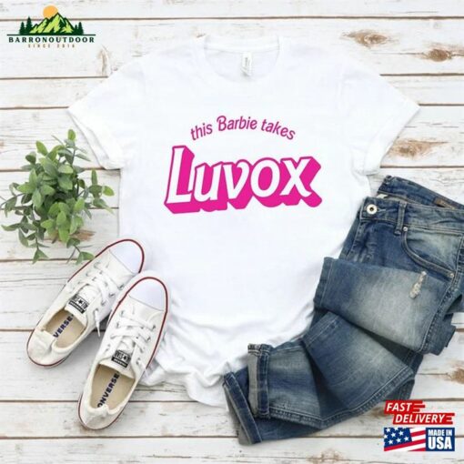 This Barbie Takes Luvox Shirt Party Sweatshirt Classic