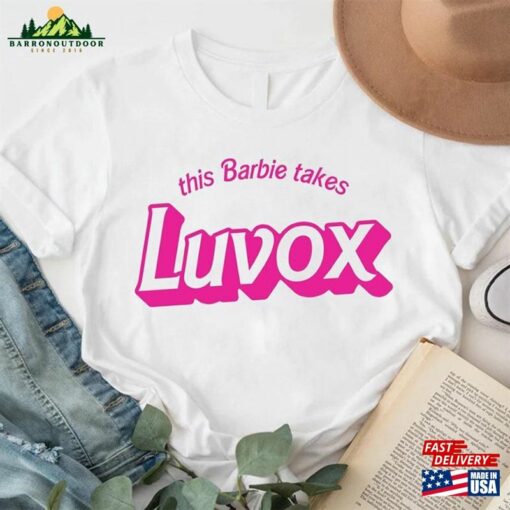 This Barbie Takes Luvox Shirt Party Sweatshirt Classic