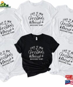 This Is My Christmas Movie Watching Shirt 2023 Lovers Unisex Sweatshirt 4