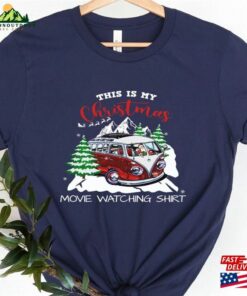 This Is My Christmas Movie Watching Shirt Shirts Gift Hoodie Classic