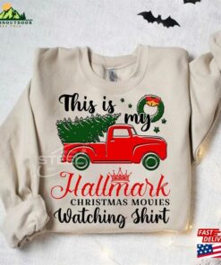 This Is My Movie Watching T-Shirts Hallmark Christmas Movies Sweatshirt Holiday Spirit Shirts Unisex This Is My Movie Watching T-Shirts Hallmark Christmas Movies Sweatshirt Holiday Spirit Shirts Unisex
