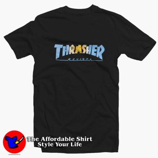 Thrasher Argentina Revista Graphic Unisex T-Shirt On Sale