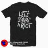 Three Days Grace Spray Lets Start A Riot T-shirt On Sale
