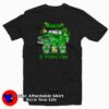 Three Gnomes Holding Clover Shamrocks T-Shirt Gift Irish Day