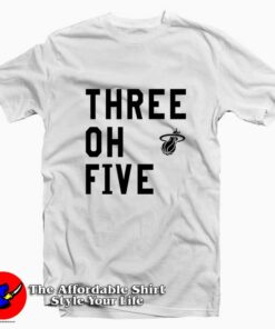 Three Oh Five Miami Heat Tee Shirt Three Oh Five Miami Heat Tee Shirt