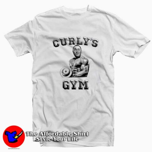 Three Stooges Curly’S Gym Unisex T-shirt On Sale