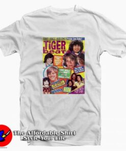 Tiger Beat 1975 Magazine Leif Garrett Tv T-shirt On Sale