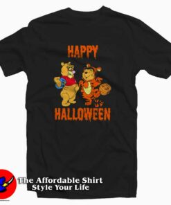 Tigger And Pooh Happy Halloween T-Shirt Tigger And Pooh Happy Halloween T-Shirt