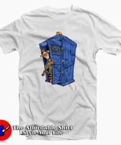 Tigger Winnie The Pooh And Doctor Who Mashup T Shirt 1