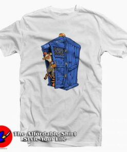 Tigger Winnie The Pooh And Doctor Who Mashup T-Shirt 1 Tigger Winnie The Pooh And Doctor Who Mashup T Shirt 2