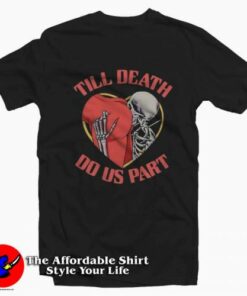Till Death Do Us Part Eating Ass Graphic T Shirt On Sale 2