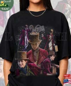 Timothee Chalamet Young Willy Wonka Shirt Movie 2023 Sweatshirt Unisex Timothee Chalamet Young Willy Wonka Shirt Movie 2023 Sweatshirt Unisex