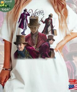 Timothee Chalamet Young Willy Wonka Shirt Movie 2023 Sweatshirt Unisex