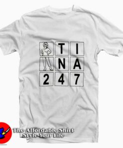 Tina Turner Twenty Four Seven Tour Unisex T-Shirt On Sale Tina Turner Twenty Four Seven Tour Unisex T-Shirt On Sale