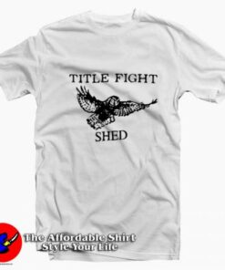 Title Fight Shed Owl Vintage Graphic T-Shirt On Sale