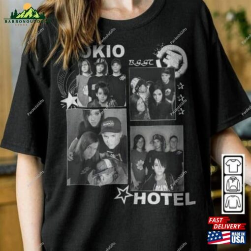 Tokio Hotel Concert 2023 T-Shirt Band Music World Tour Unisex Hoodie