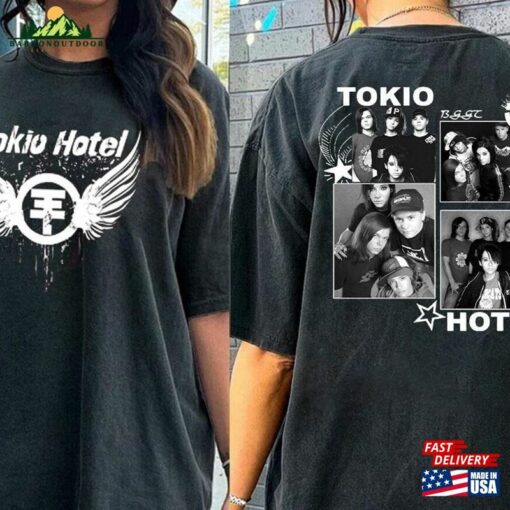 Tokio Hotel Concert 2023 T-Shirt Band Music World Tour Unisex Hoodie Sweatshirt