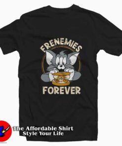 Tom And Jerry Frenemies Forever Unisex T shirt On Sale 1