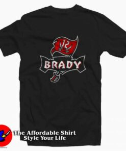 Tom Brady Tampa Bay Buccaneers Bucs Logo T-Shirt On Sale Tom Brady Tampa Bay Buccaneers Bucs Logo T-Shirt On Sale