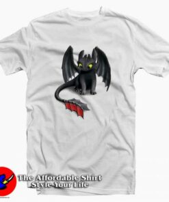 Toothless The Night Fury Unisex T Shirt Cheap 2