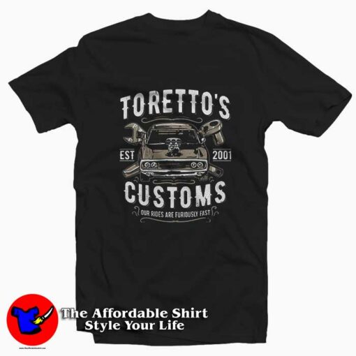 Toretto’s Garage Customs Tee Shirt