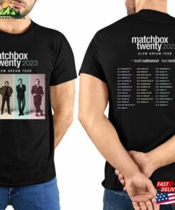 Tour 2023 Shirt Matchbox Twenty Band 20 Slow Dream Classic Unisex