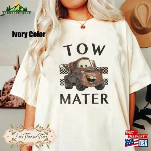 Tow Mater Shirt Cars Comfort Colors Movie Classic Unisex