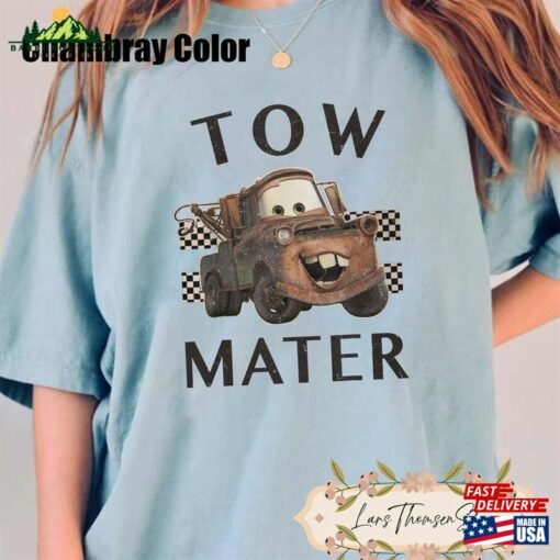 Tow Mater Shirt Cars Comfort Colors Movie Classic Unisex