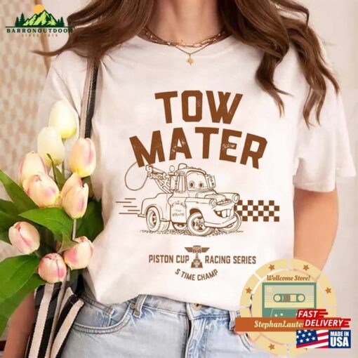 Tow Mater Shirt Disney Cars Pixar Sweatshirt Unisex